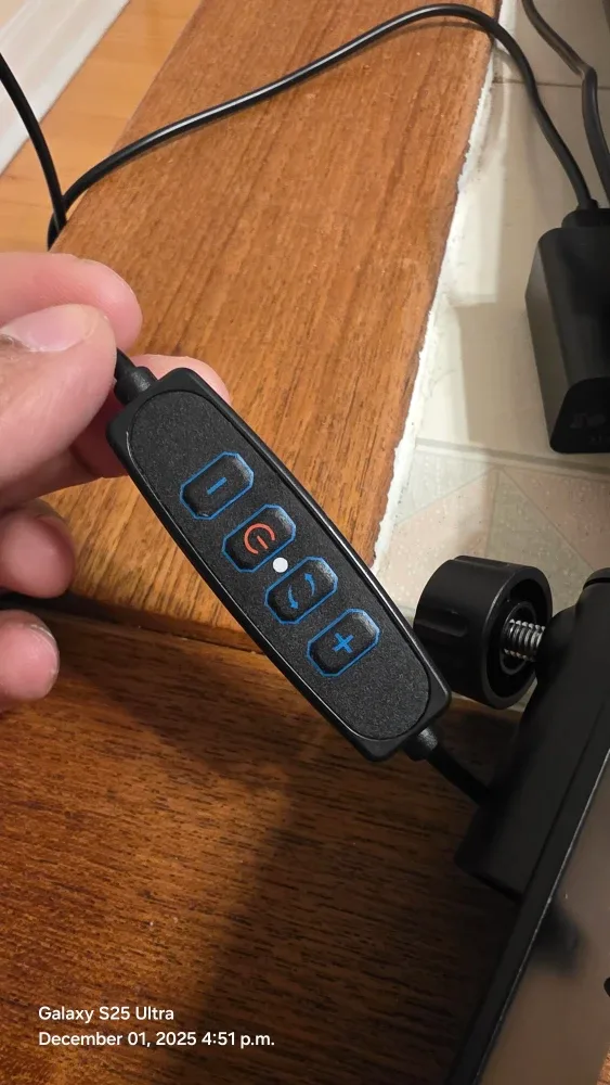 LED Desk Lamp with Adjustable Arm image indicator(6)