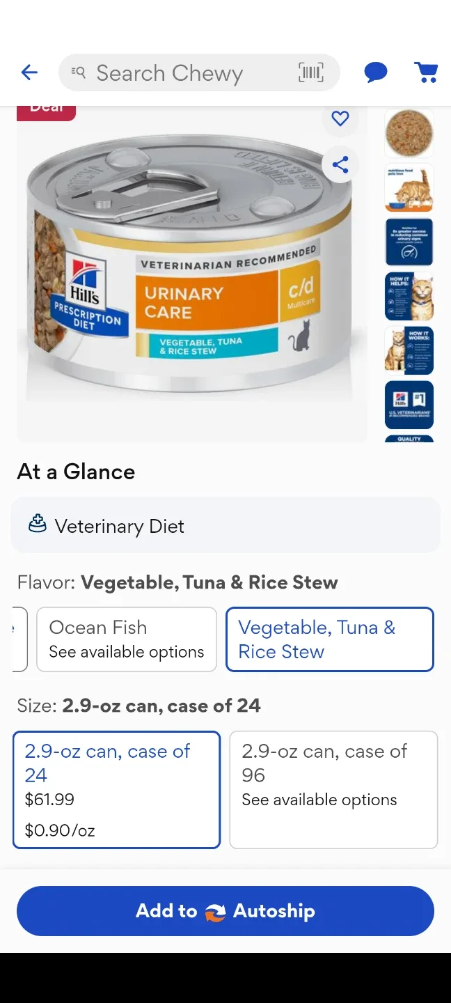 Hill's Prescription Diet c/d Urinary Care - 24 Cans #Cleanout