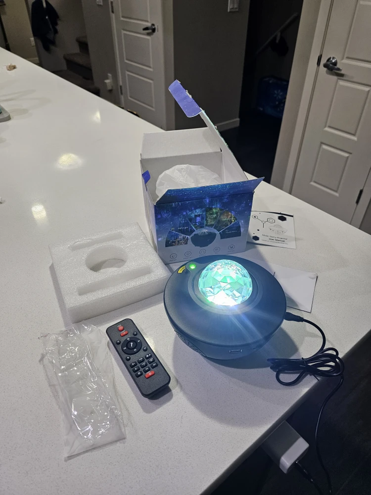 Starry Night Light Projector - Galaxy Projector - photo 5