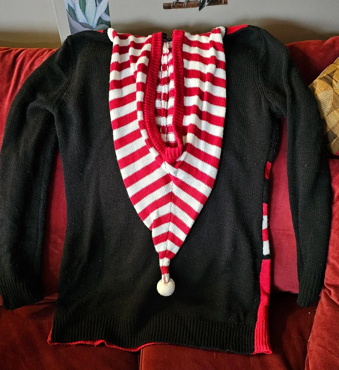 "#Cleanout- Santa's Favourite Ugly Christmas Sweater image indicator(2)