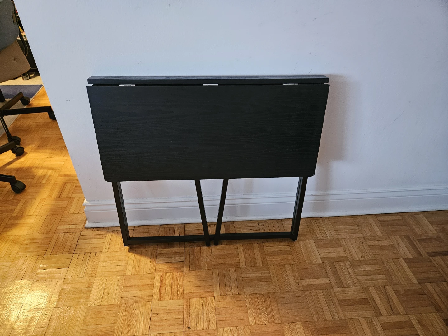 Black Folding Desk/ Folding table - photo 2