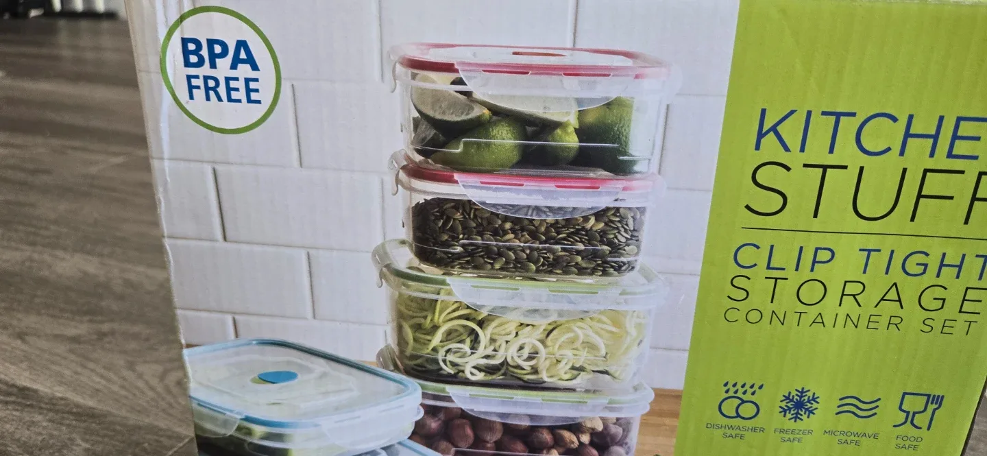 Kitchen Stuff Clip Tight Storage Container Set - 12 Pieces image indicator(3)