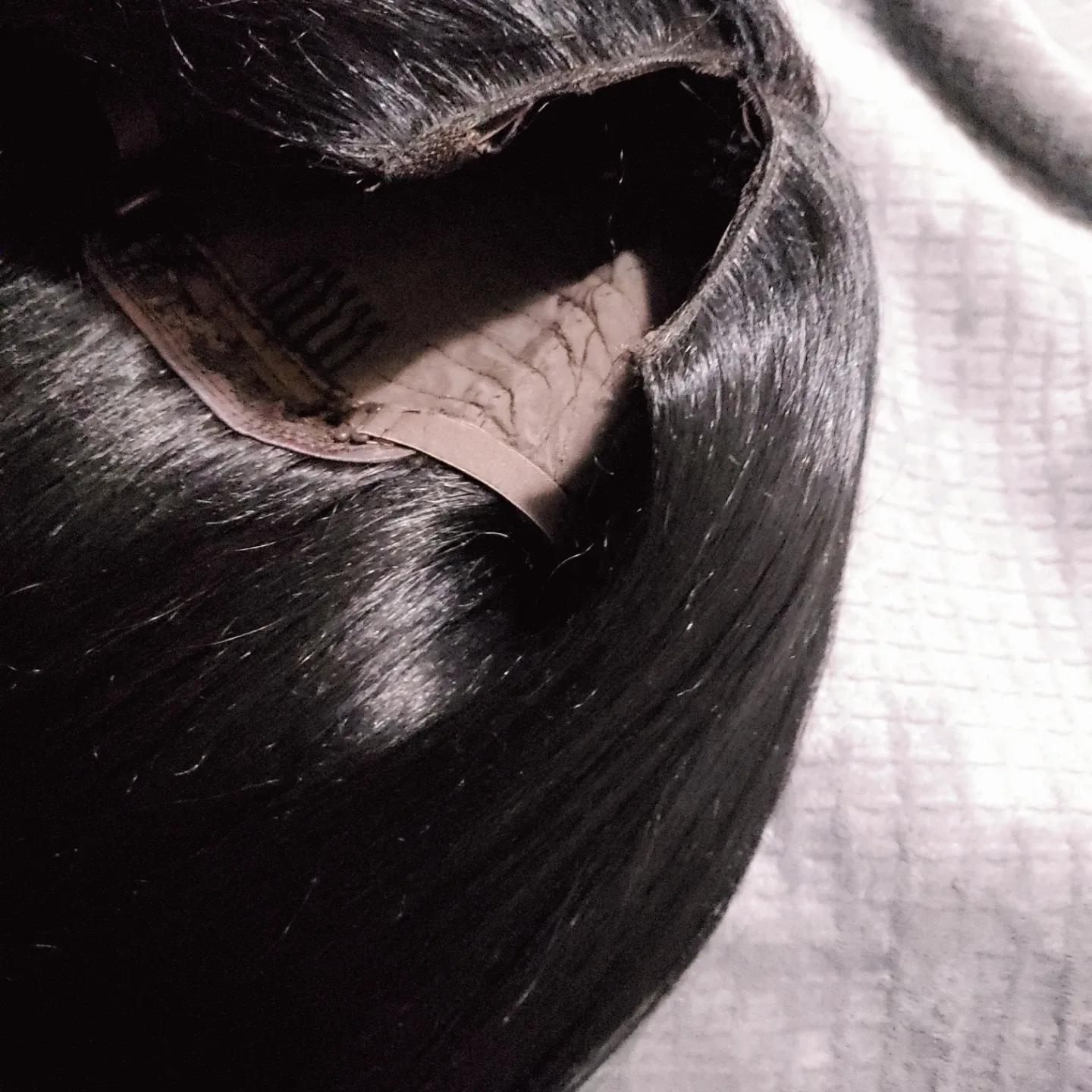 U Part Wig - Black Hair NEW image indicator(6)