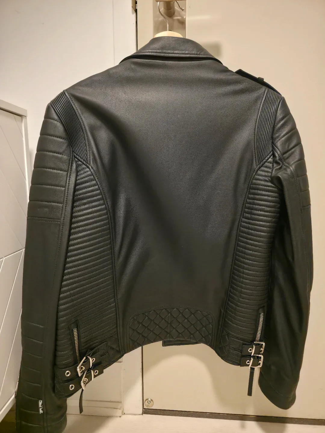 Boda Skins 'The Kay Michaels' Black Leather Jacket - Size S image indicator(6)