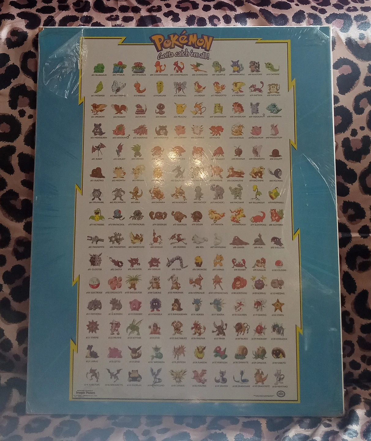 Vintage Pokemon Poster