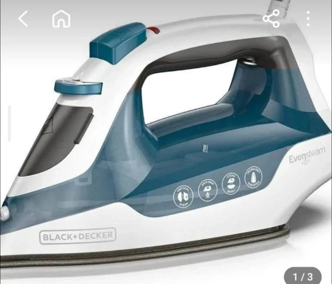 Black+Decker EvenSteam Iron
