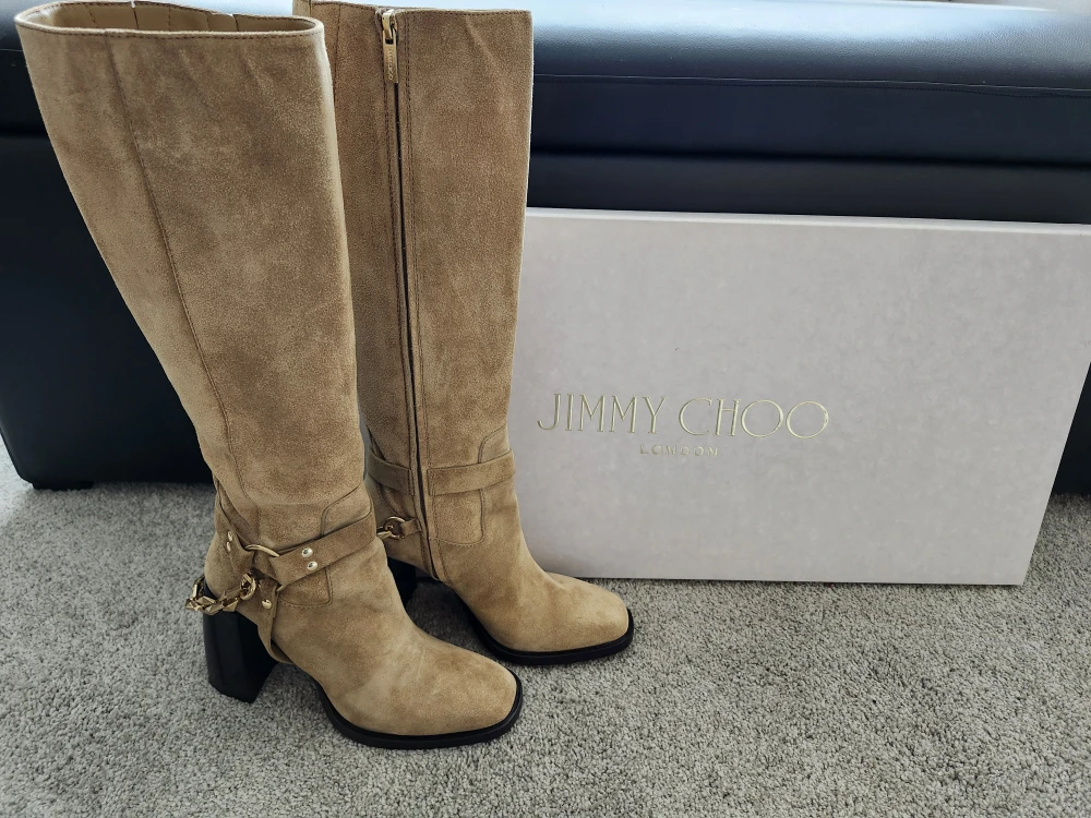 Jimmy Choo Authentic Suede Boots