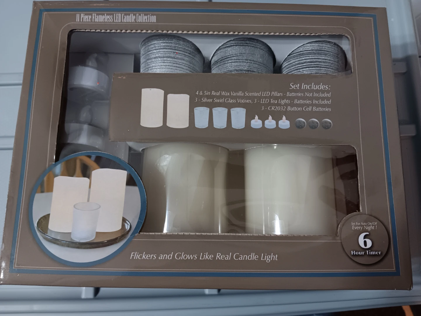 New 11 Piece Flameless LED Candle Collection