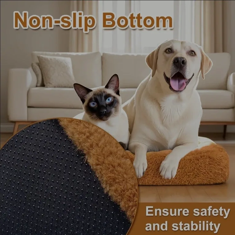 Orthopedic Toast Dog Bed - Medium Size #Cleanout image indicator(6)