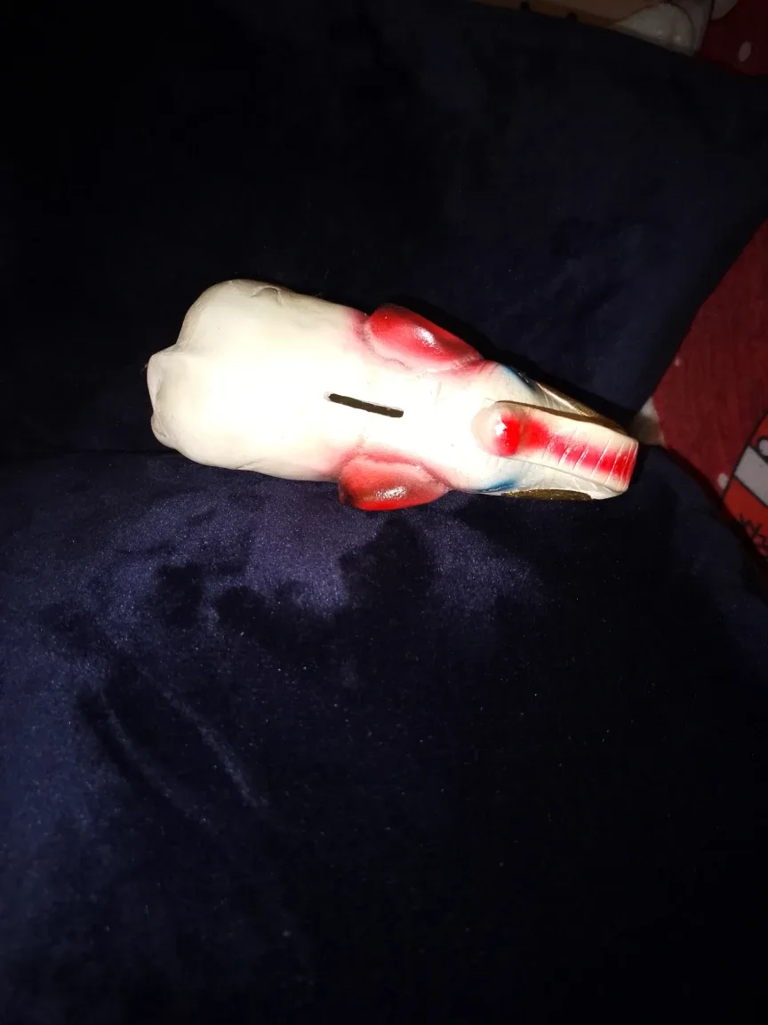 #cleanout Vintage Elephant Coin Bank image indicator(3)