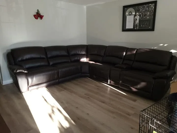 Genuine leather Sectional Sofa