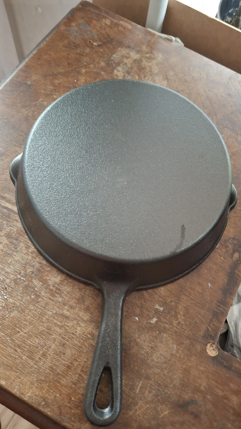 8" Cast Iron Skillet - Black #cleanout - photo 3