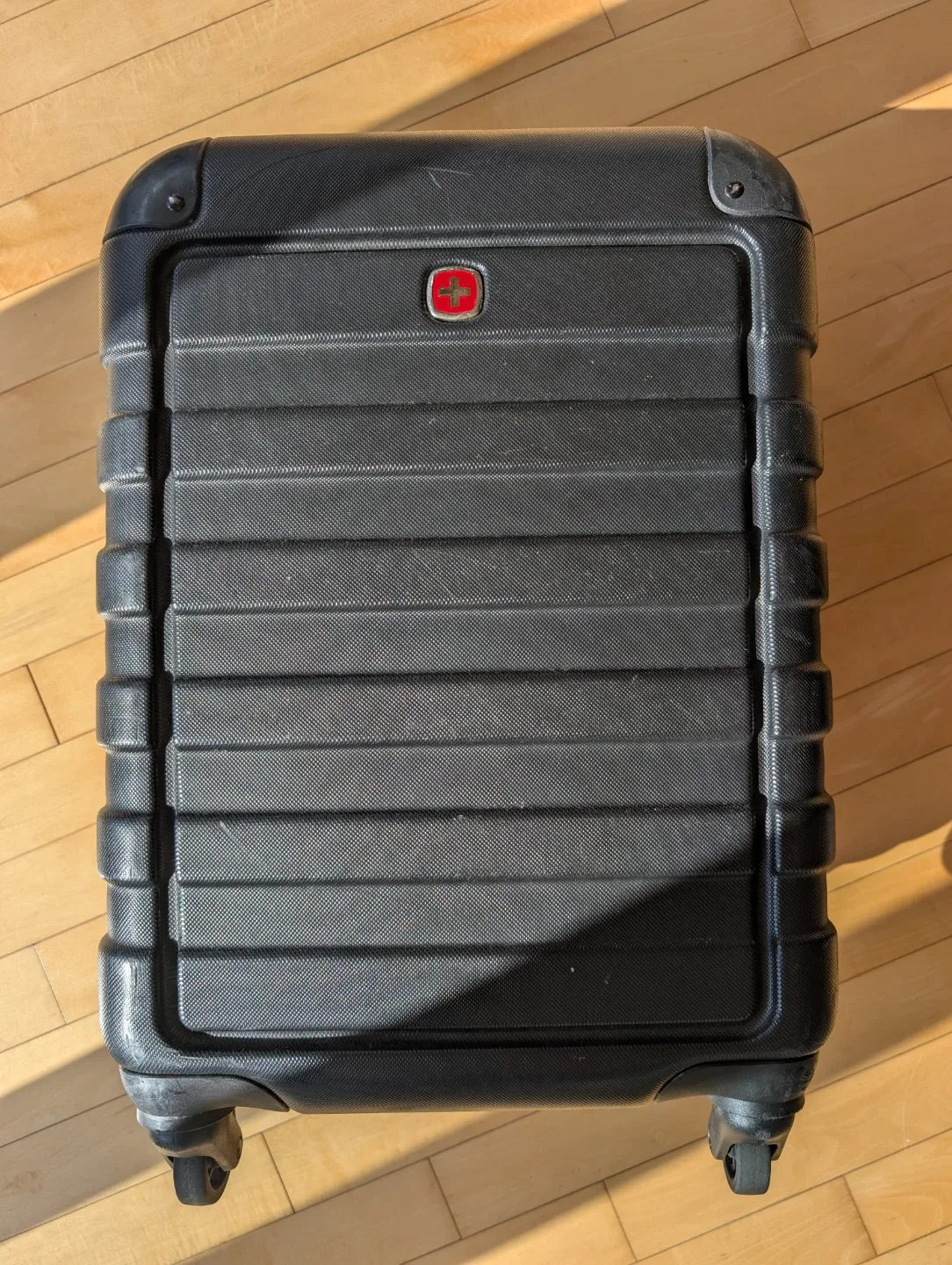 Swiss Gear Black Carry-On Suitcase