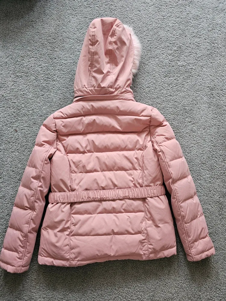 Ski Bunny Pink Puffer Jacket - Size S image indicator(2)