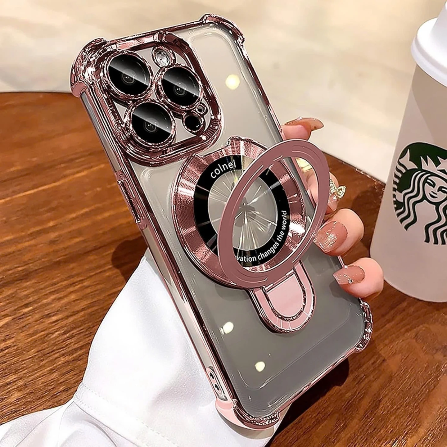 New iPhone 14 Pro Max Case - Pink