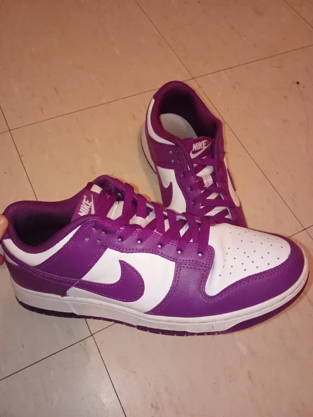 Nike Dunk Low Purple/White (trade for smaller size)
