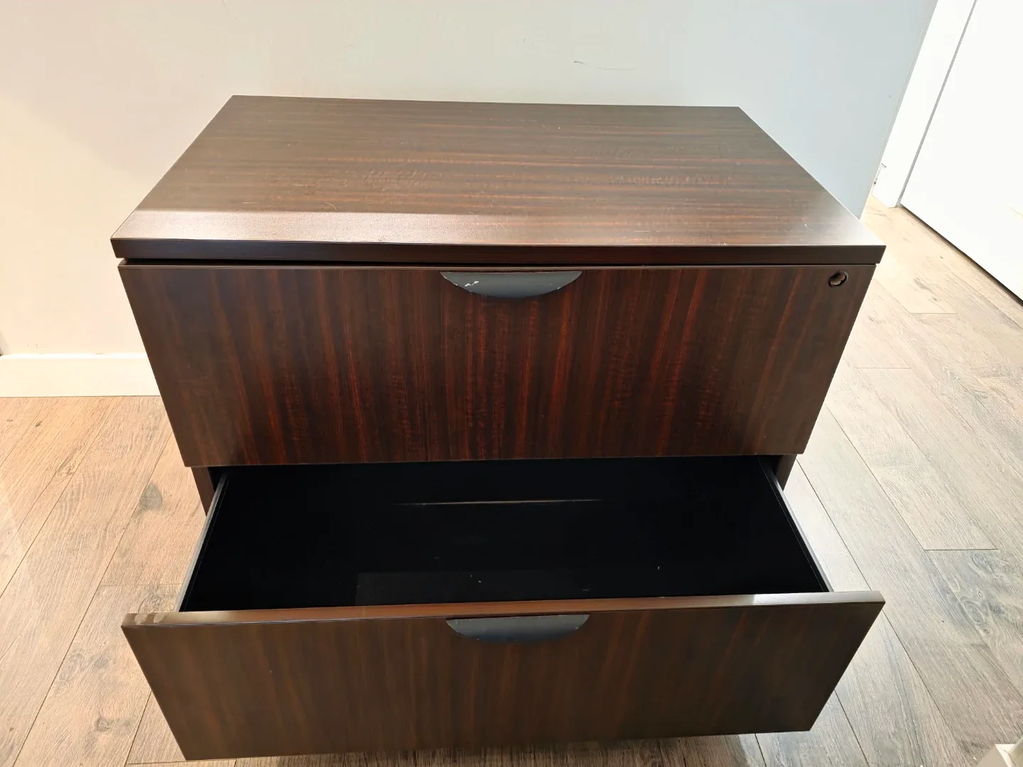 Brown Two-Drawer storage image indicator(5)