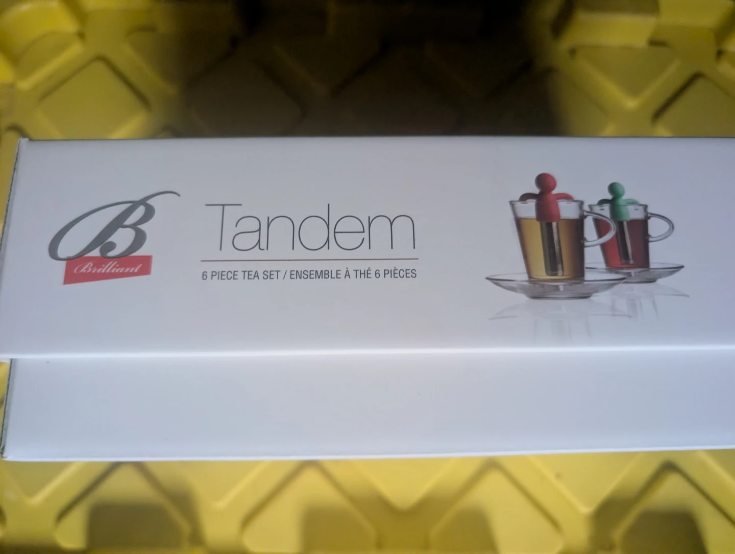 Brilliant Tandem 6-Piece Tea Set - New in Box! - photo 2