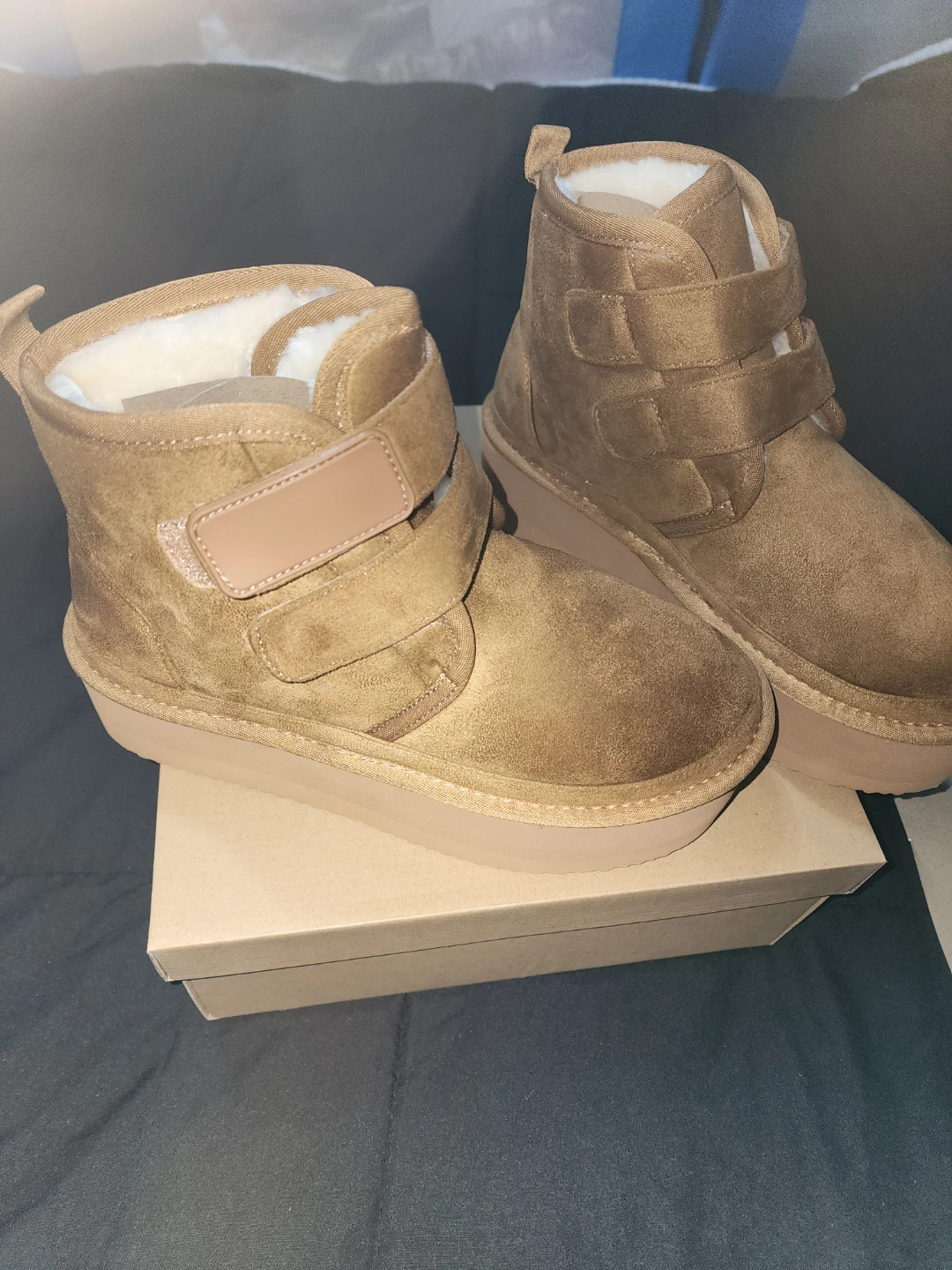 Ribbon Girl Los Angeles Brown Platform Boots - photo 4