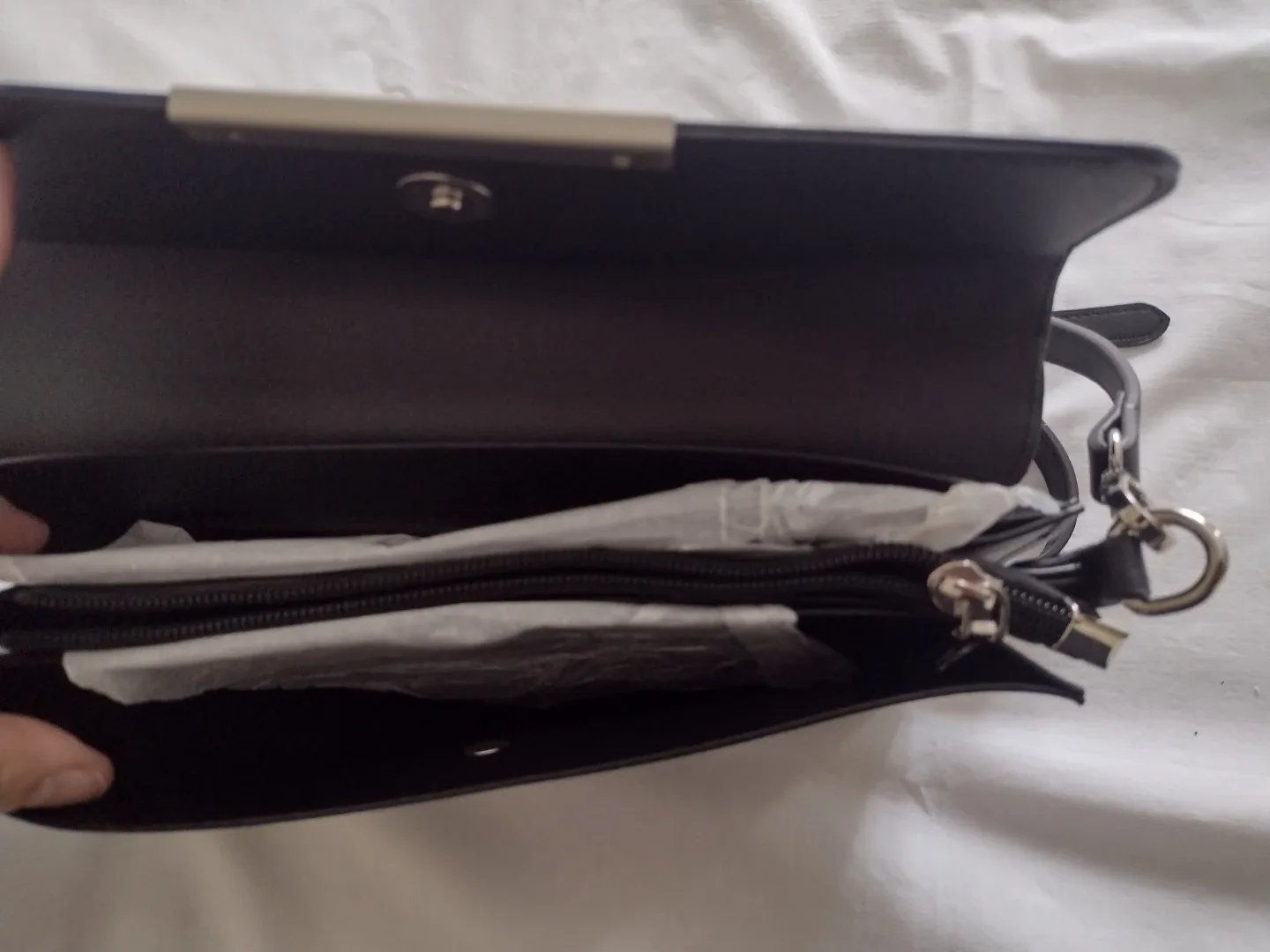 Long & Son London Black Crossbody Bag - New! image indicator(2)