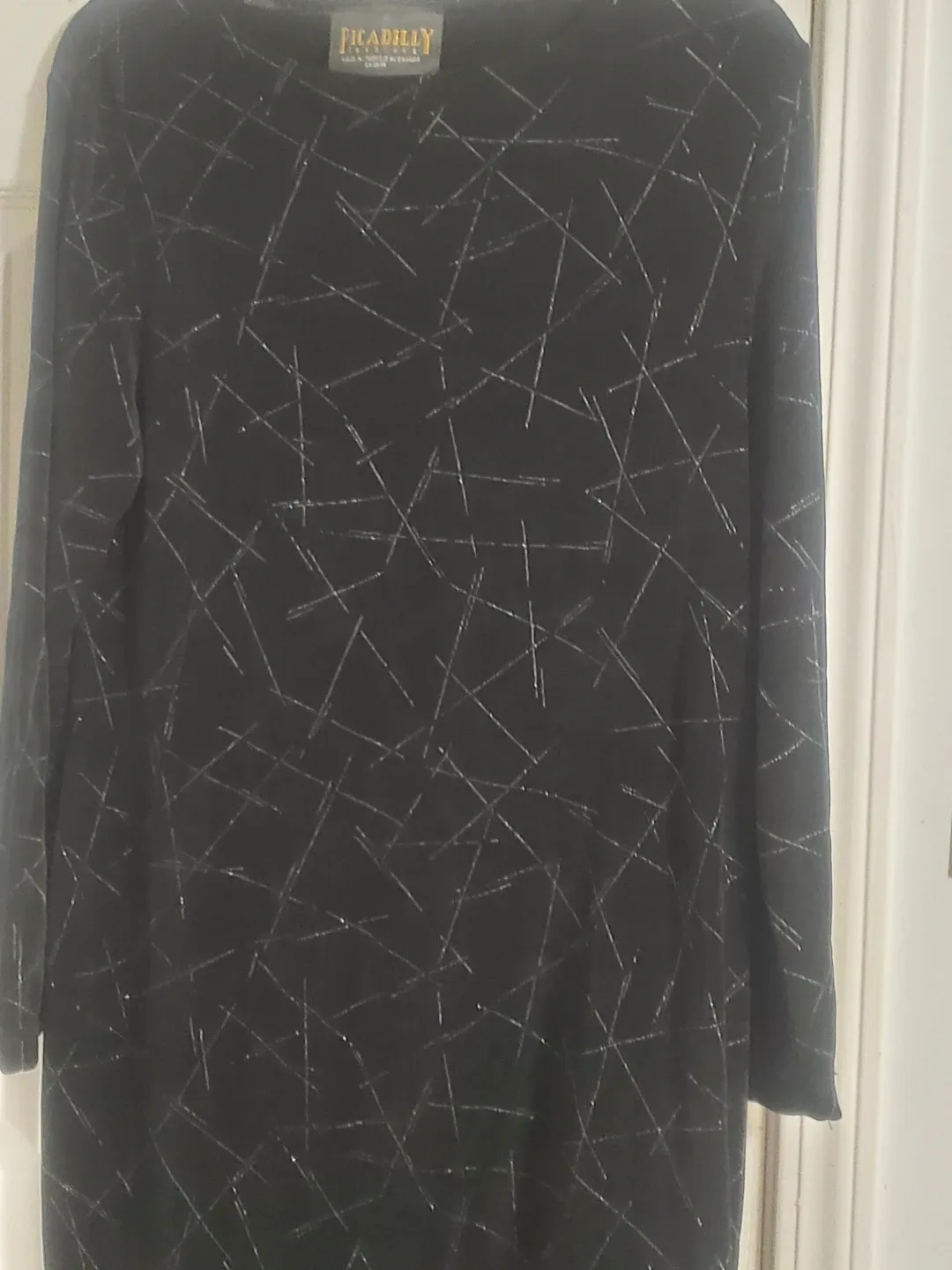 Picadilly Collection Black Dress