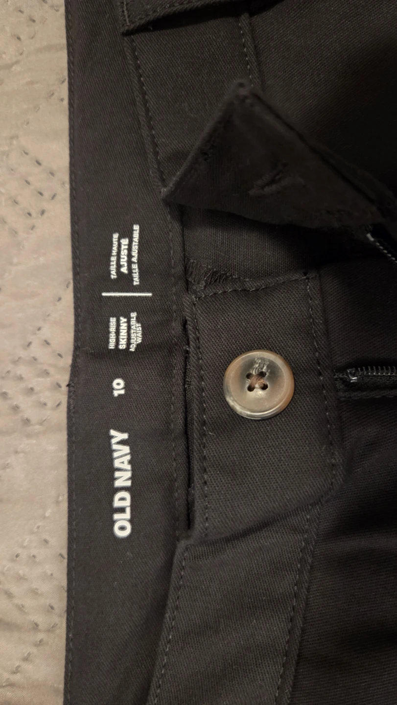 New Old Navy High-Rise Skinny Pants - Size 10 - photo 2