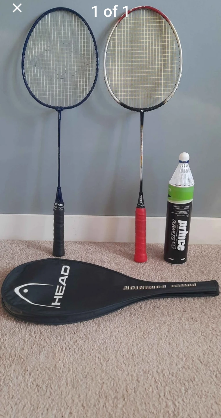 Badminton rackets