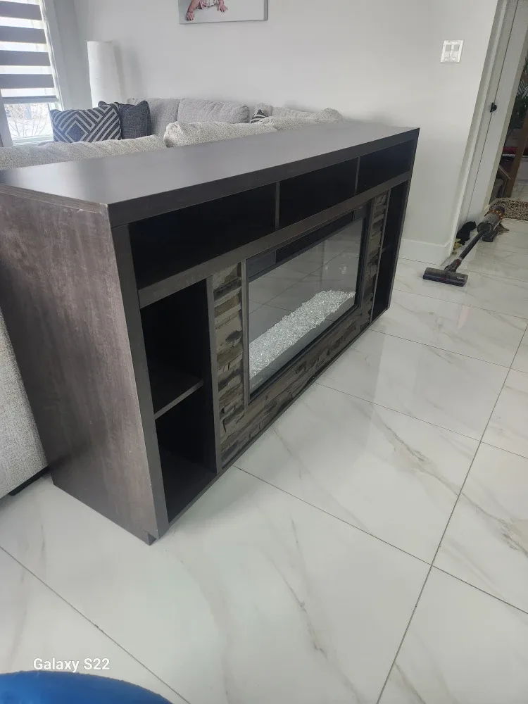 Mistik Fireplace TV Stand