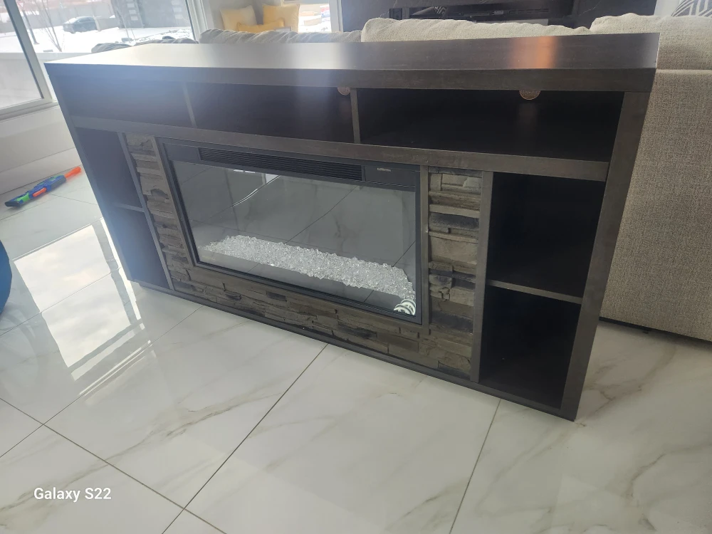 Mistik Fireplace TV Stand - photo 2