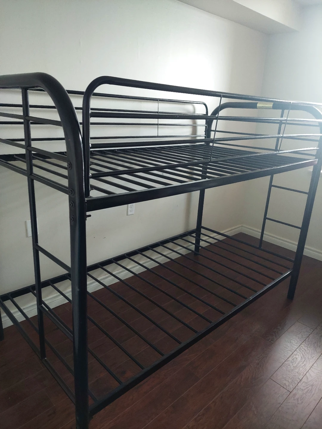 Black Metal Bunk Bed Frame - photo 4