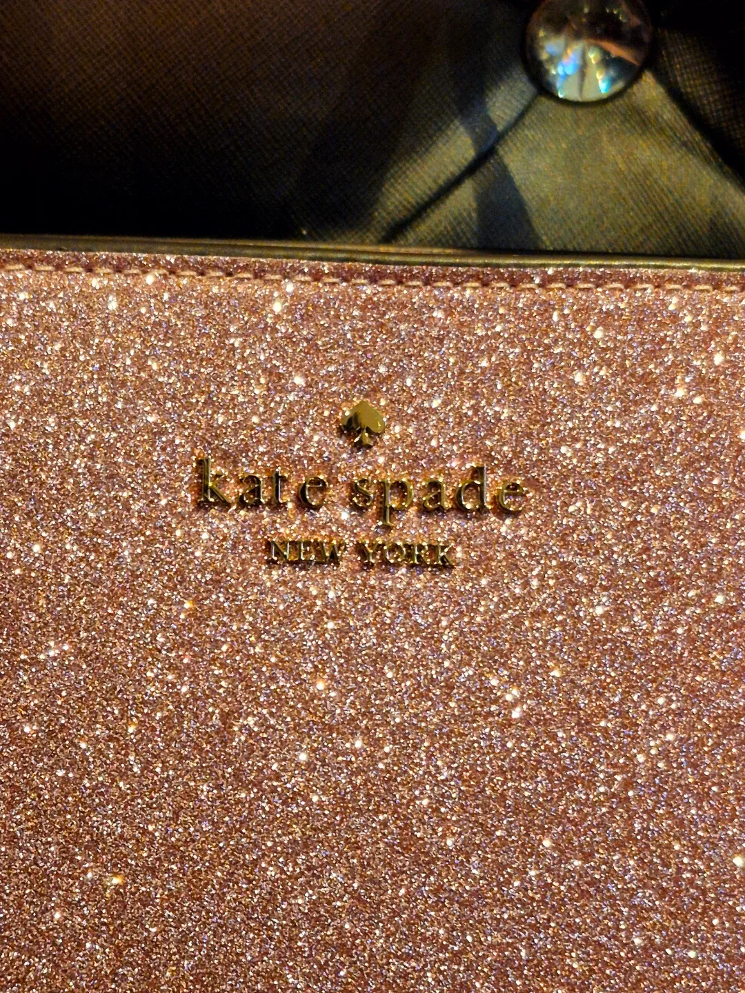 Kate Spade Glitter Glimmer Small Zip Satchel Crossbody image indicator(4)