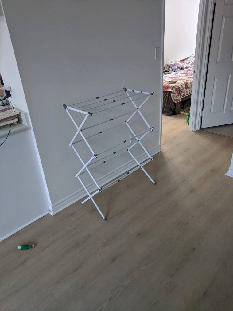 Adjustable Folding Clothes Drying Rack - photo 4