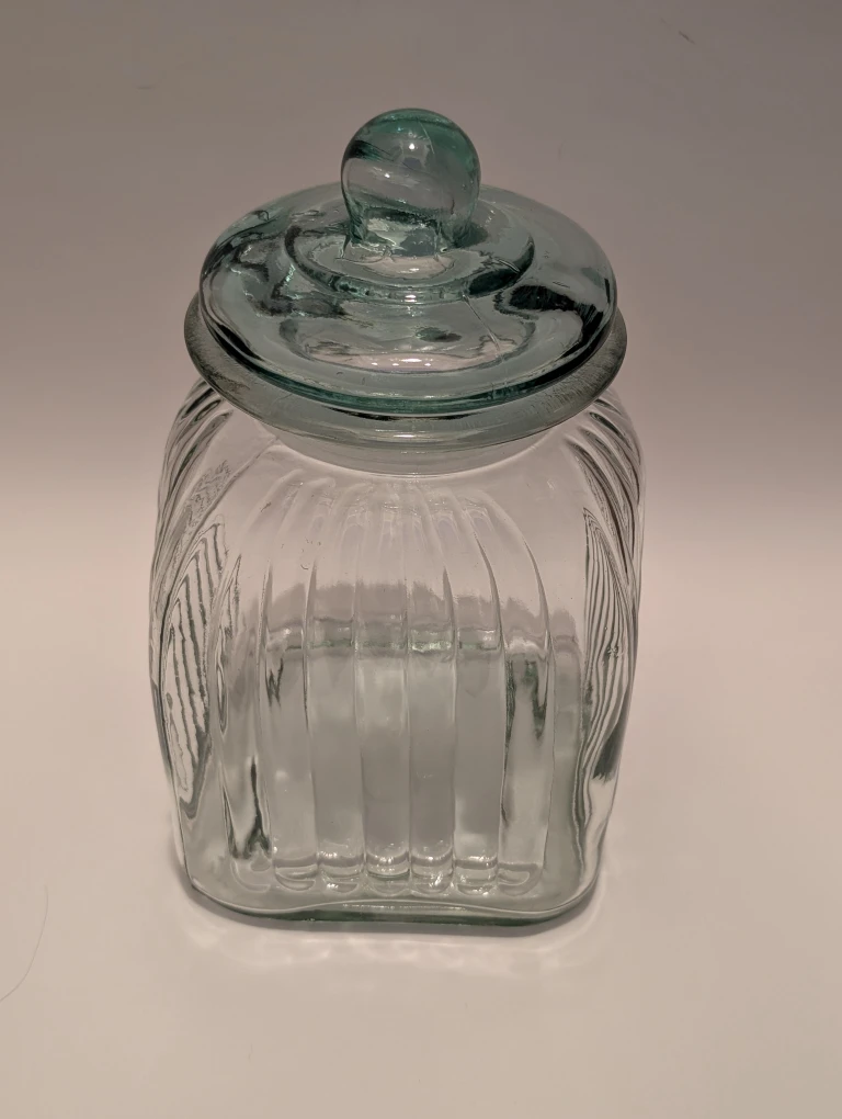 Large Glass Jar with Lid