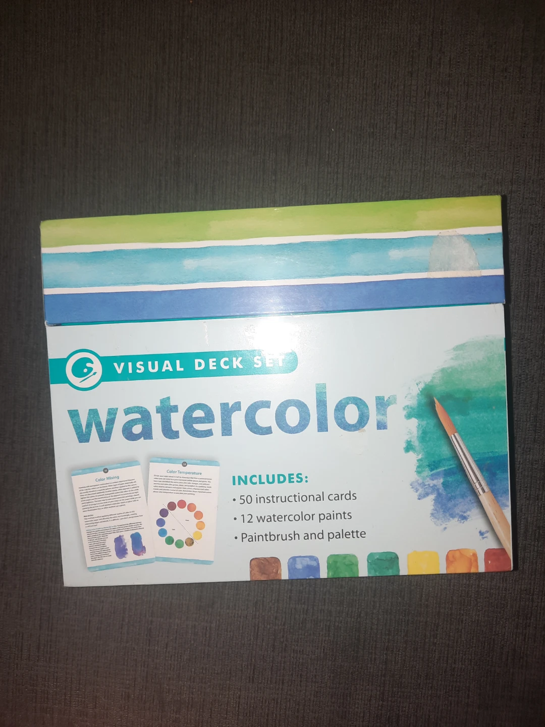 Visual Deck Set Watercolor  pick up only in st.albert