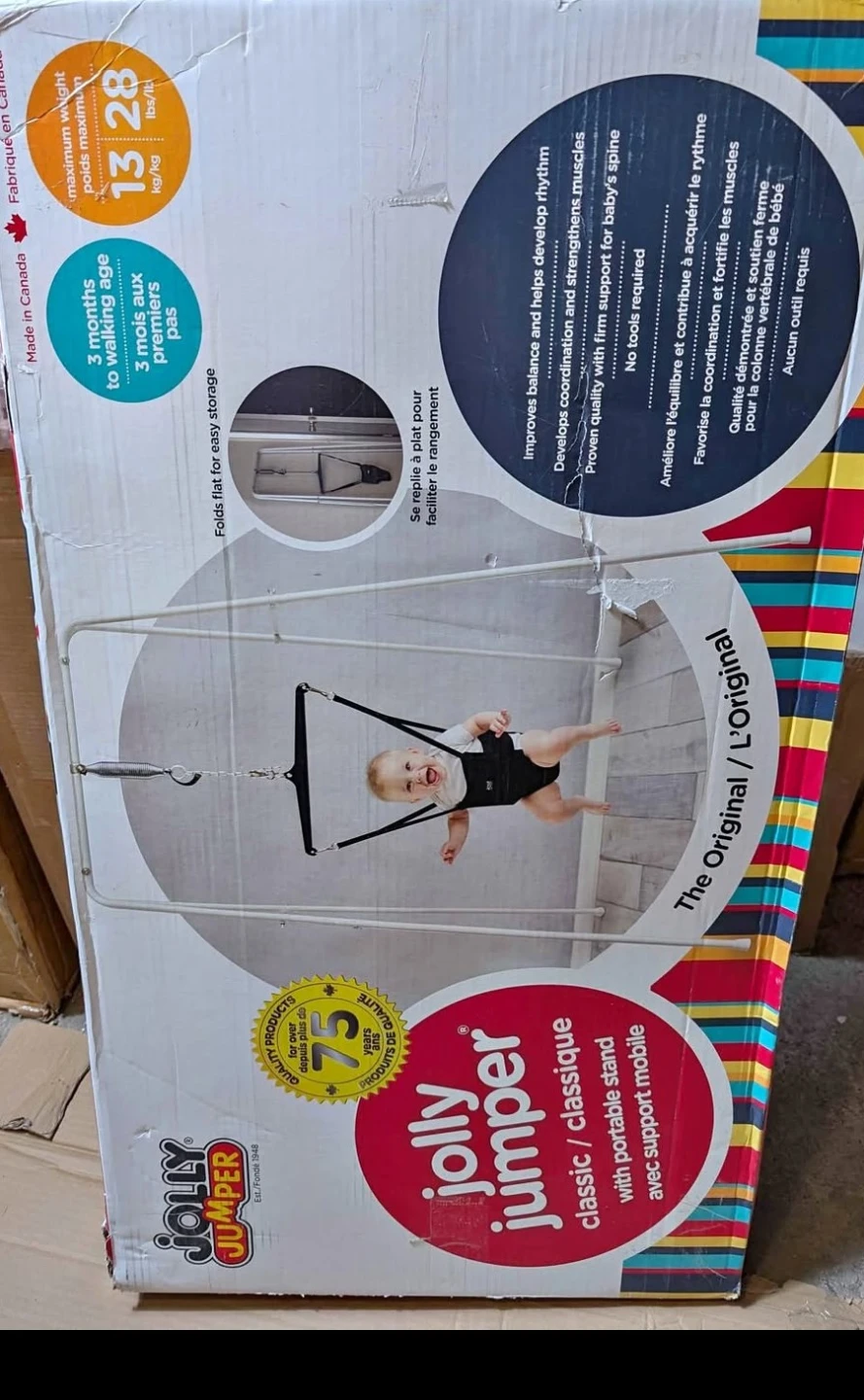 Jolly Jumper with Stand - Excellent Condition! - photo 3