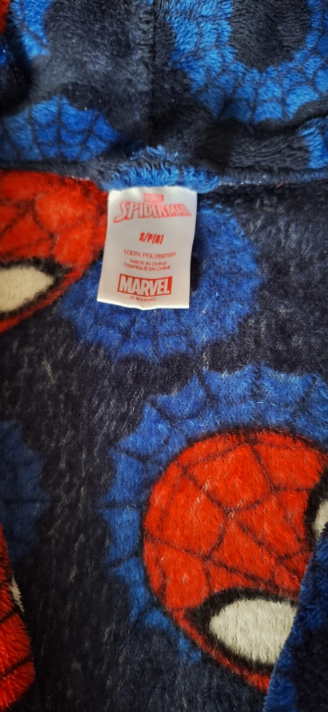 Marvel Spiderman Bathrobe - Size S (5/6) - photo 2