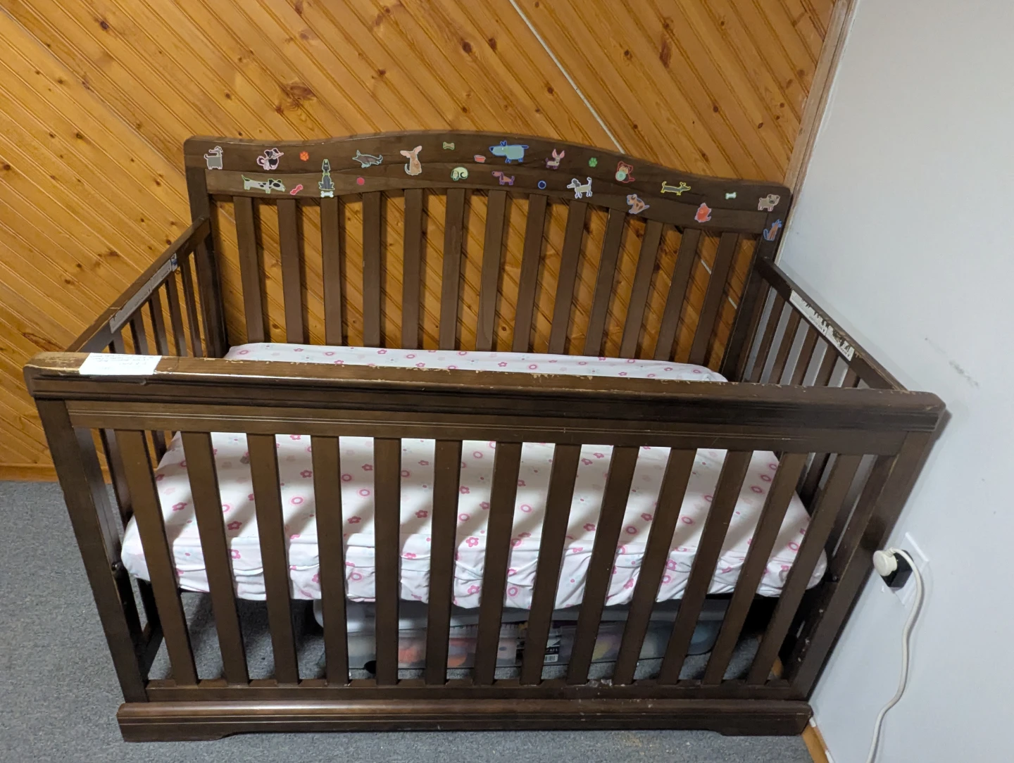 Wooden Baby Crib - photo 3