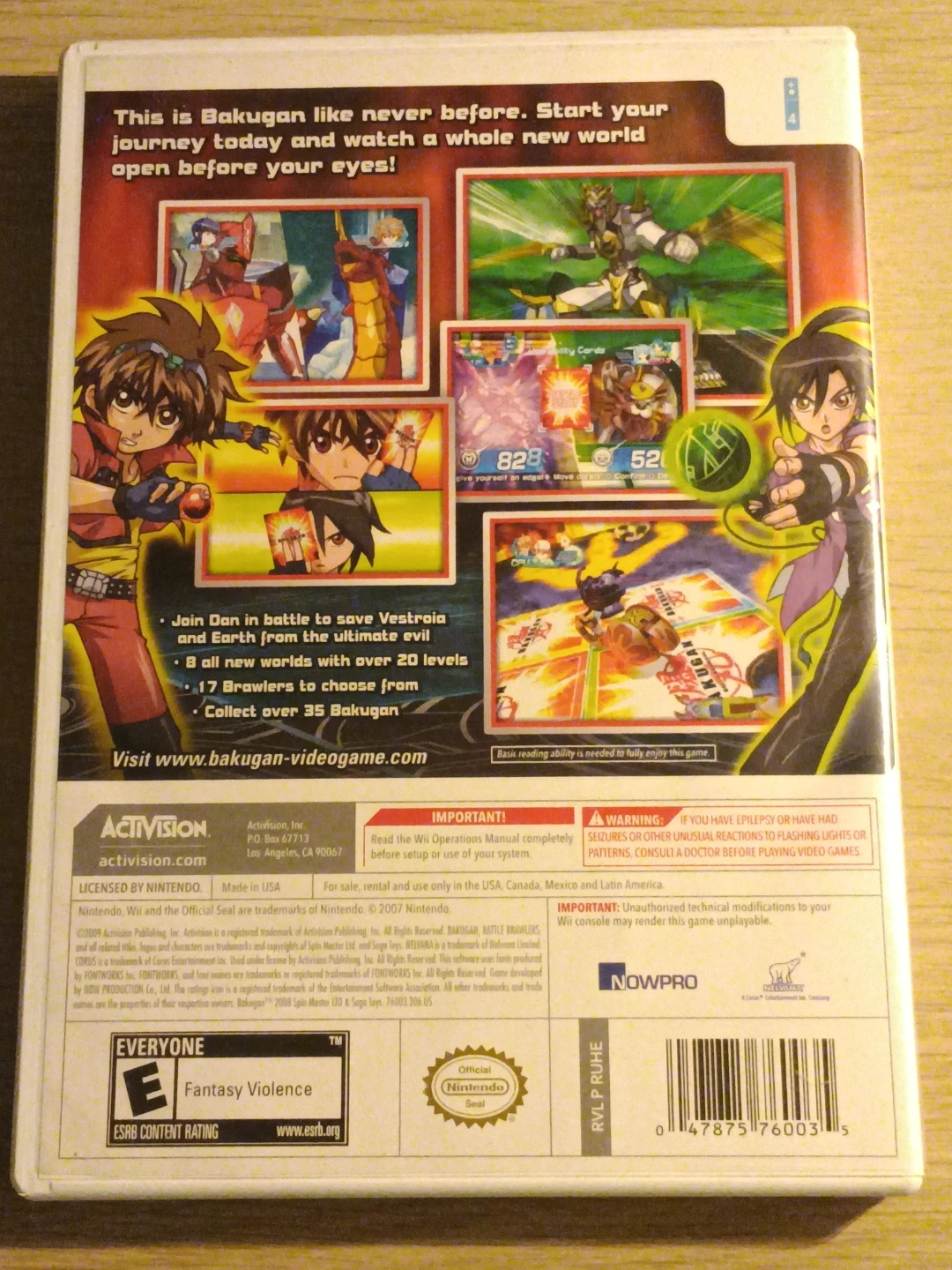 Bakugan Battle Brawlers for Nintendo Wii - photo 2