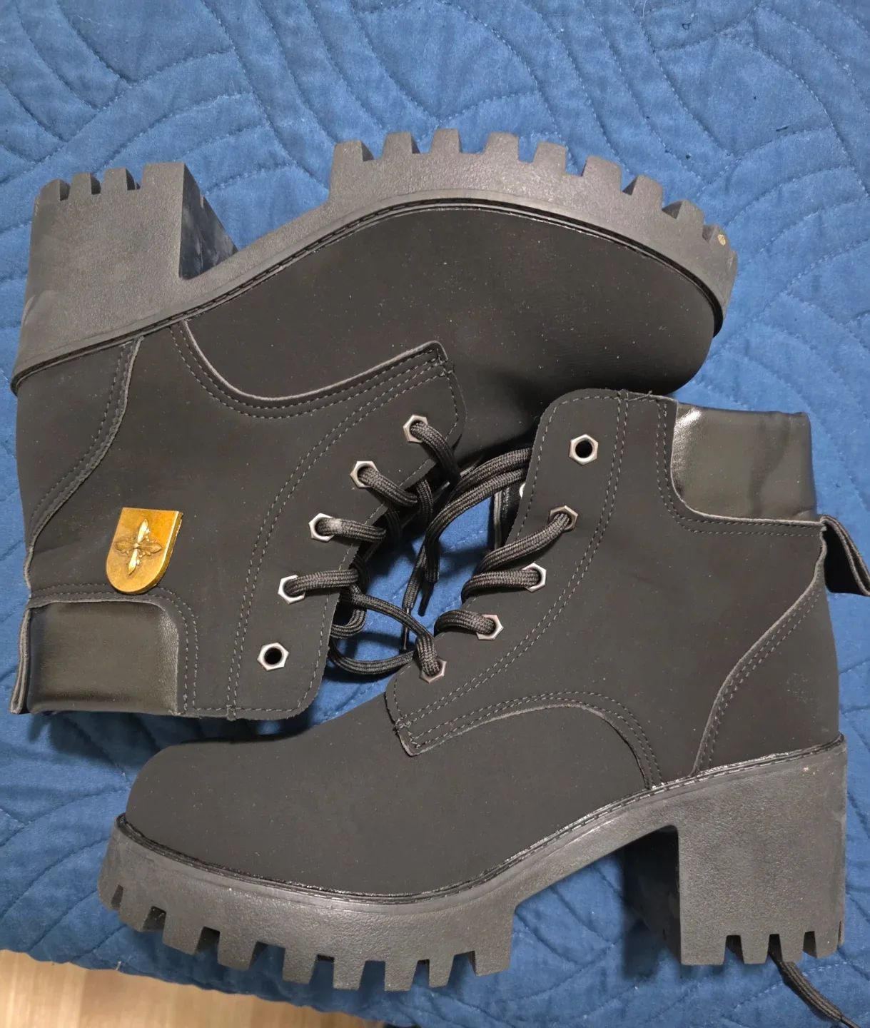 Black Heeled Ankle Boots