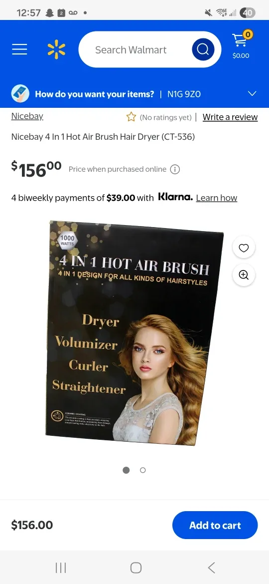 Nicebay 4-in-1 Hot Air Brush (CT-536) image indicator(2)