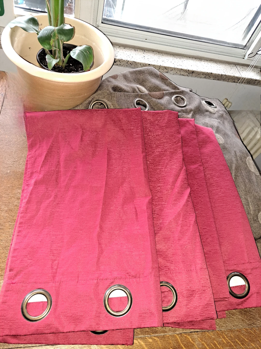 Red Curtains - Set of 4 - photo 3