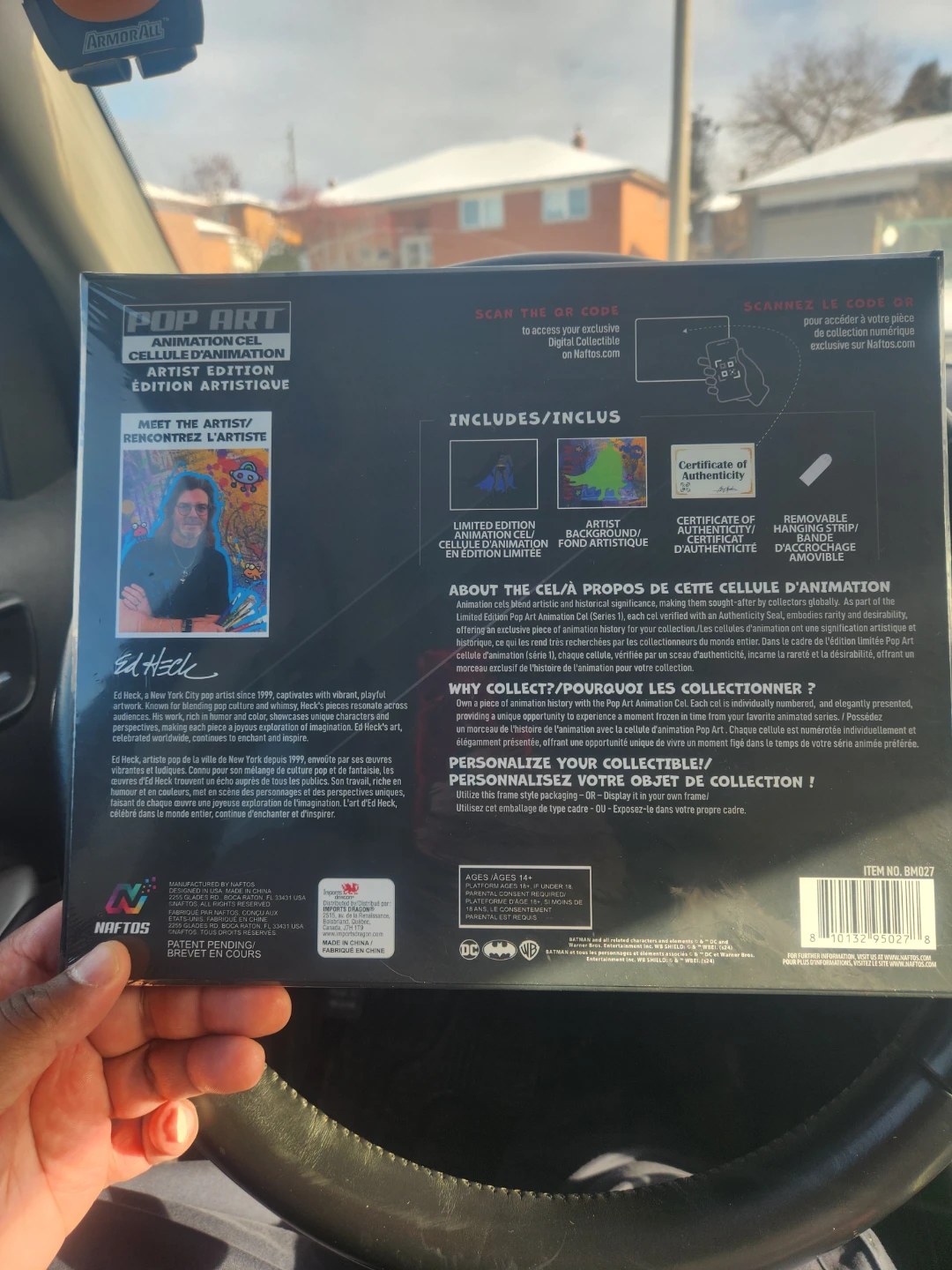 Batman Animated Series Pop Art Cel Artist Edition - photo 2