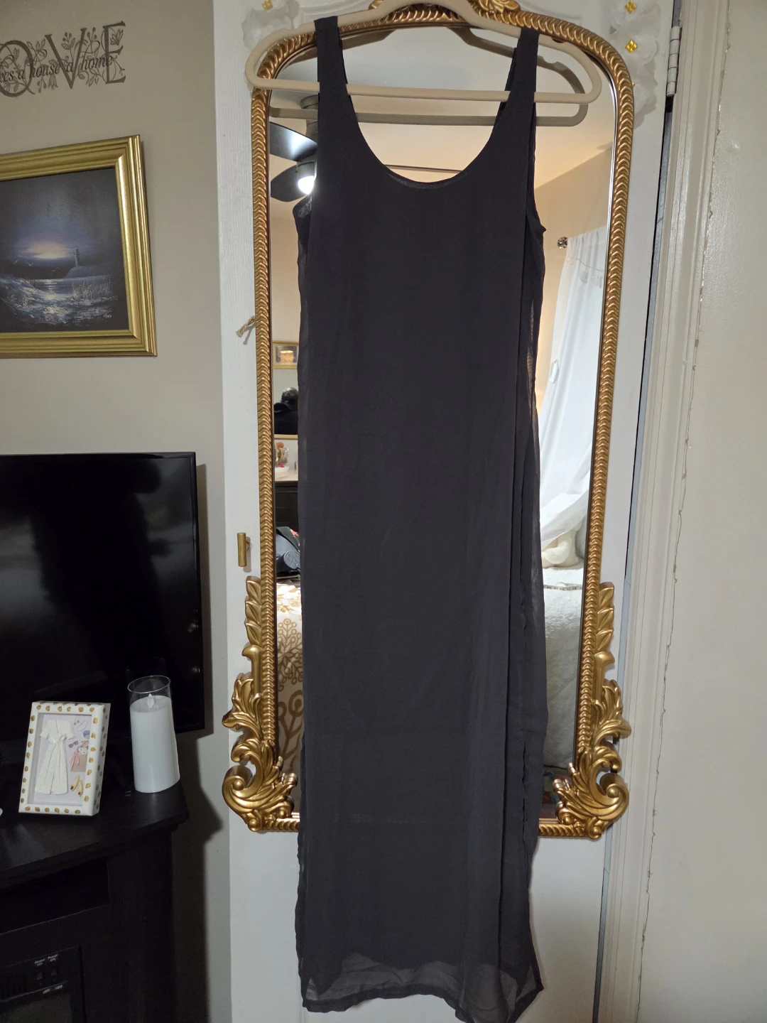 Black Sleeveless Dress
