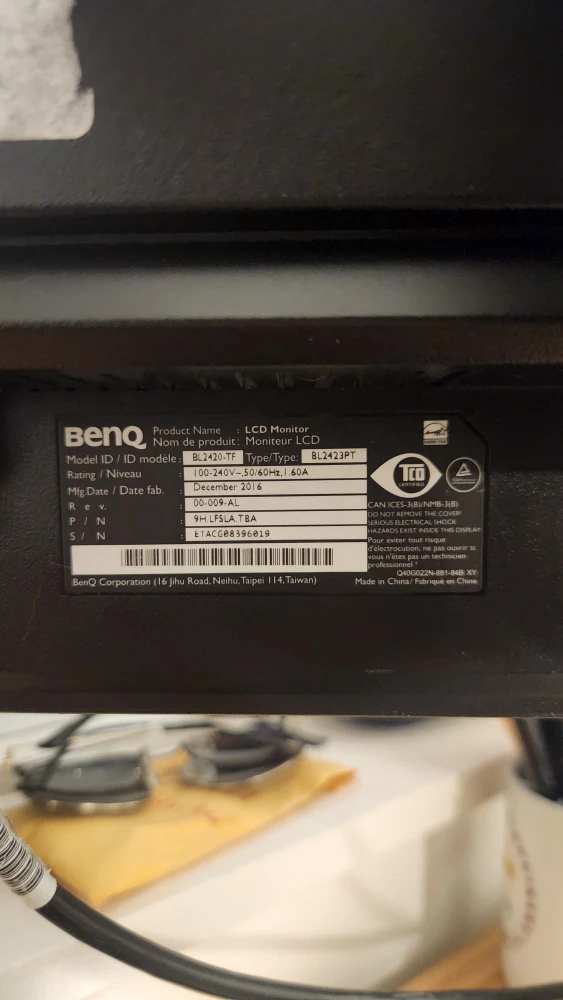 BenQ BL2423PT 24" LCD Monitor - photo 2