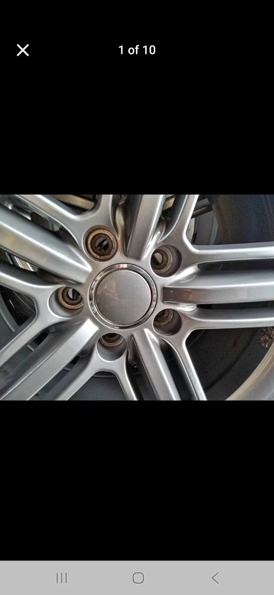 Set of 4 SUMITOMO winter tires rims  (235 55 18) pattern (5×112) image indicator(2)