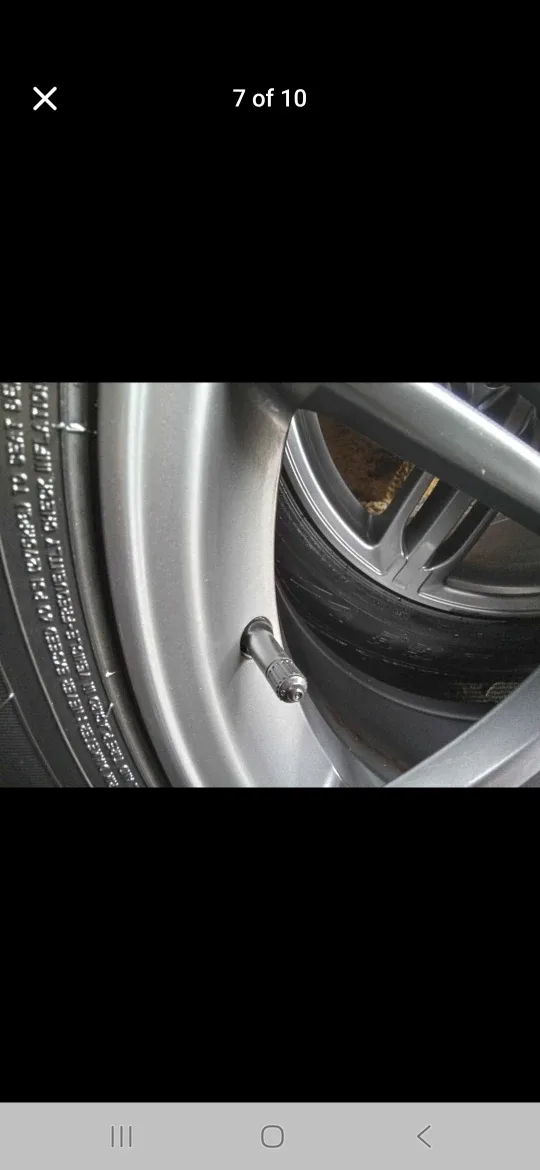 Set of 4 SUMITOMO winter tires rims  (235 55 18) pattern (5×112) image indicator(7)