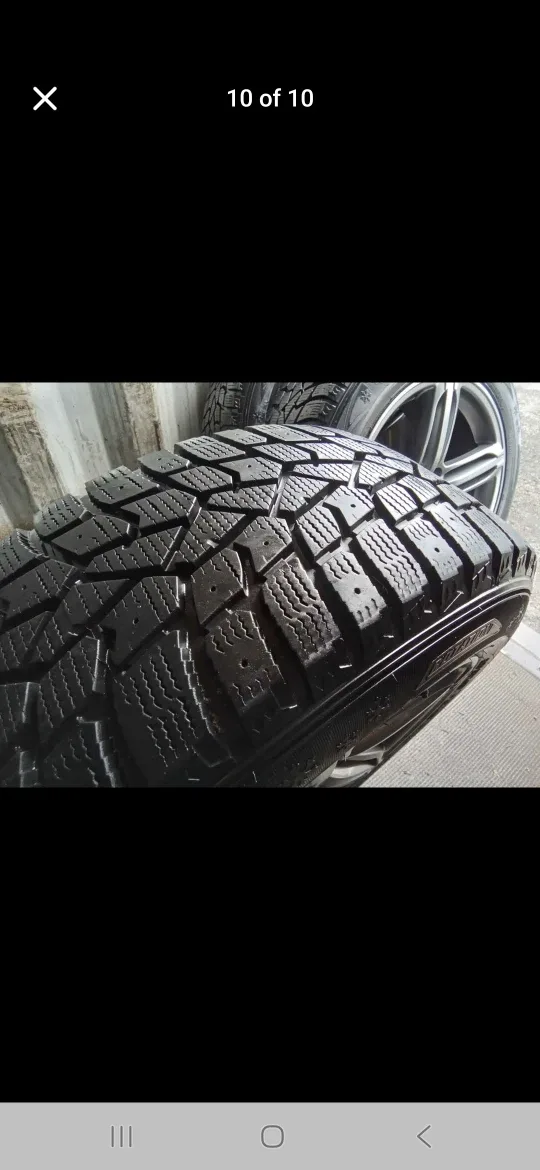 Set of 4 SUMITOMO winter tires rims  (235 55 18) pattern (5×112) image indicator(10)