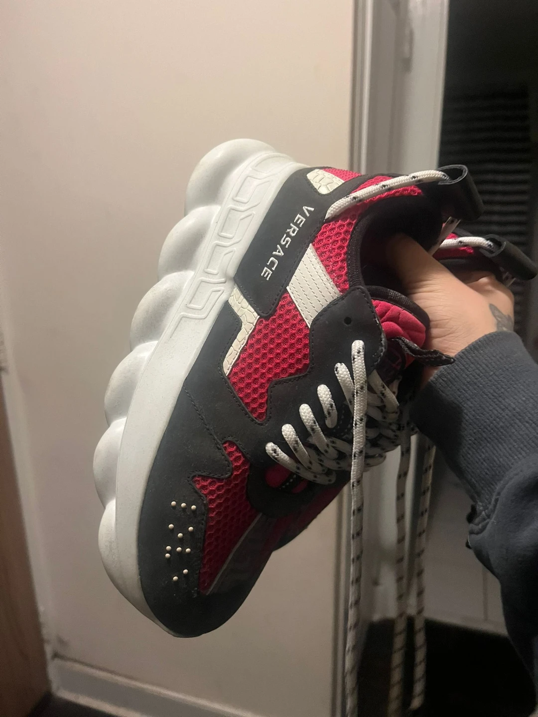 Versace Chain Reaction Sneakers