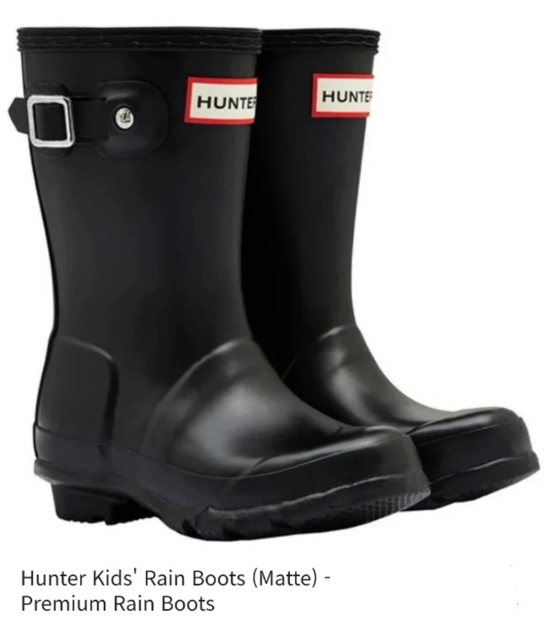 Hunter Kids' Rain Boots