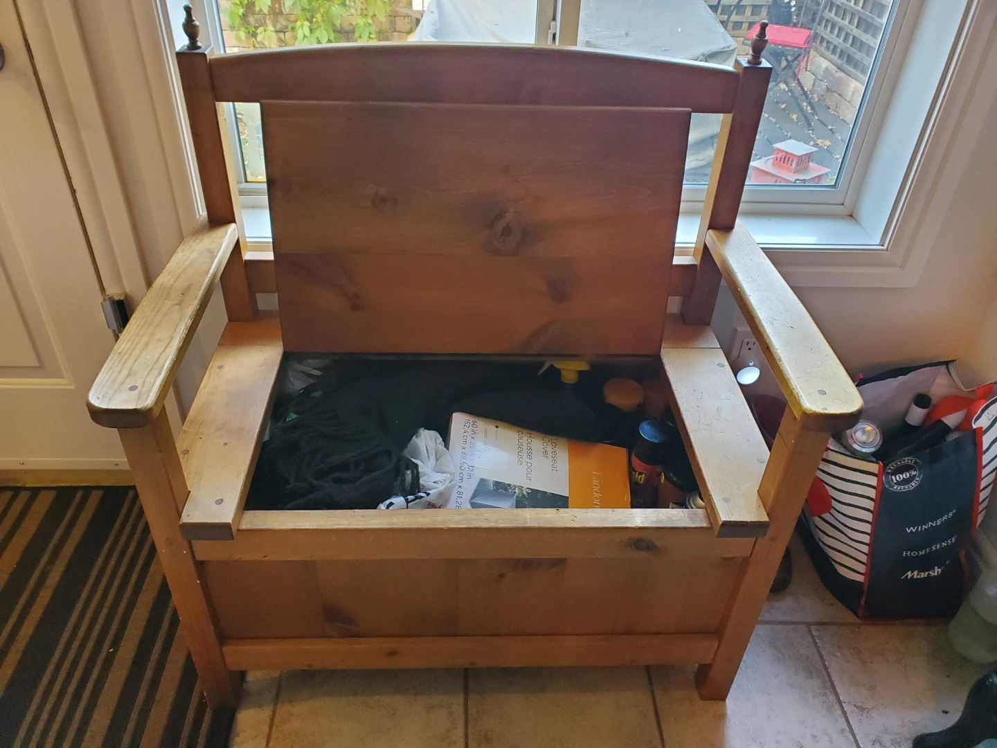 Front hall entrance Bench - photo 2